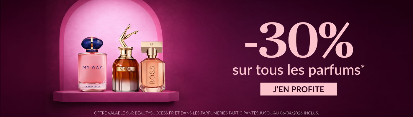 -30% sur les parfums*