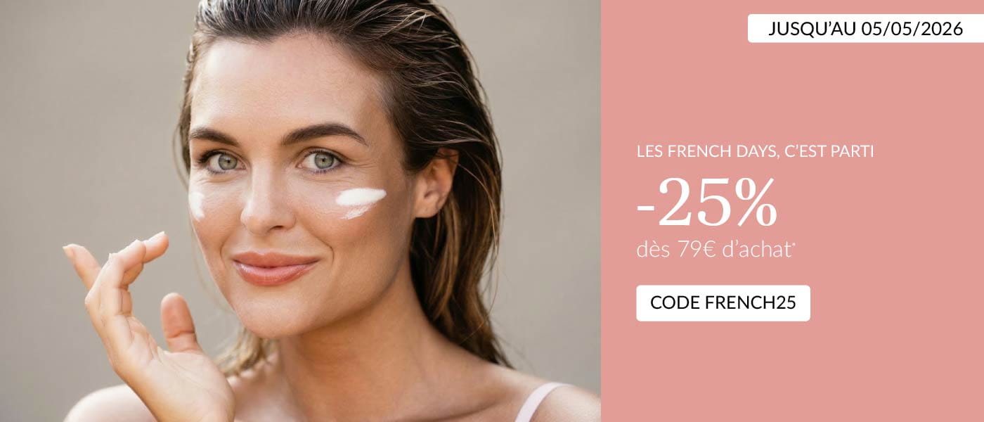 French Days  -25% dès 69€ d’achat*  code : FRENCH25