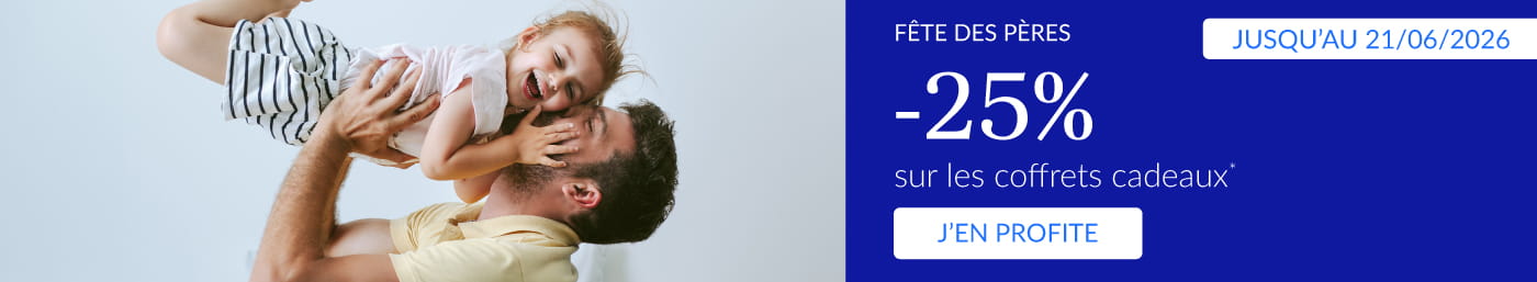 -25% sur les coffrets cadeaux
