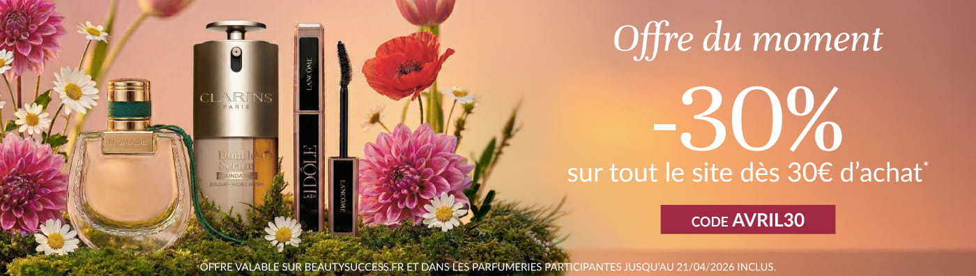 -30% sur tout des 30€ d'achat avec le code AVRIL30