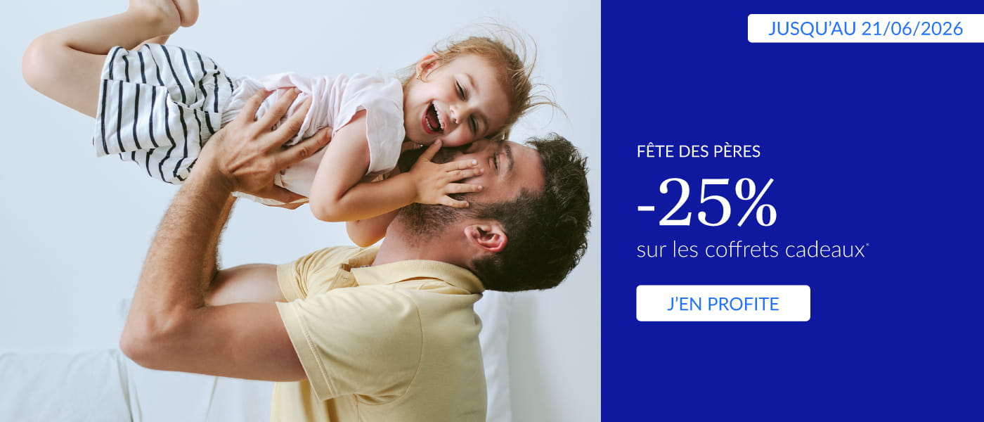 -25% sur les COFFRETS CADEAUX