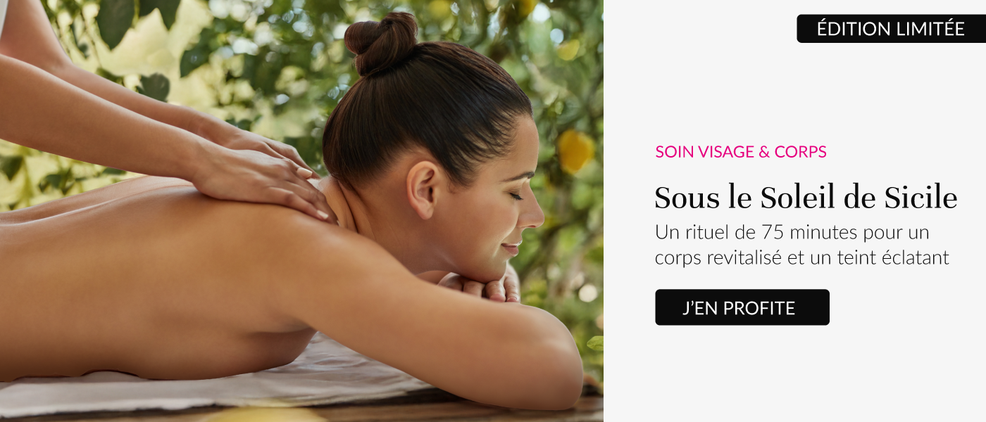  Sous le Soleil de Sicile Sous titre : Soin visage & corps 75 minutes