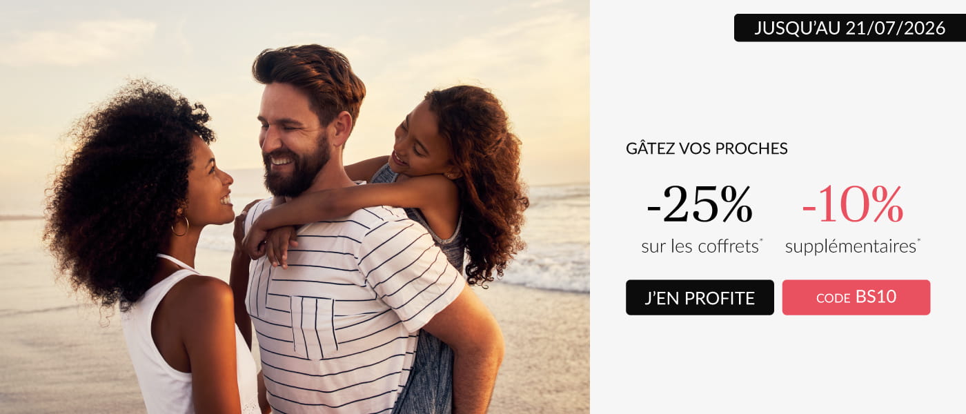 -25% sur les coffrets et -10% supplémentaires