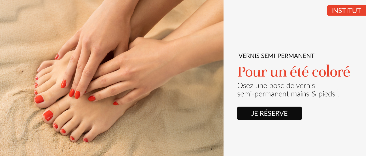 VERNIS SEMI-PERMANENT, Pour un été coloré,  osez une pose de vernis semi-permanent mains & pieds !