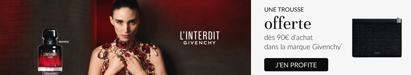Une trousse offerte d&egrave;s 90&euro; d&rsquo;achat dans la marque Givenchy*