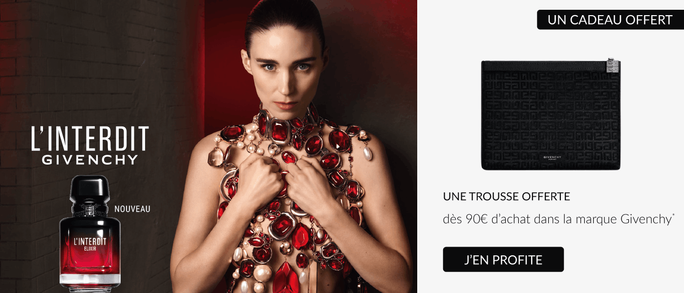 Une trousse offerte d&egrave;s 90&euro; d&rsquo;achat dans la marque Givenchy*