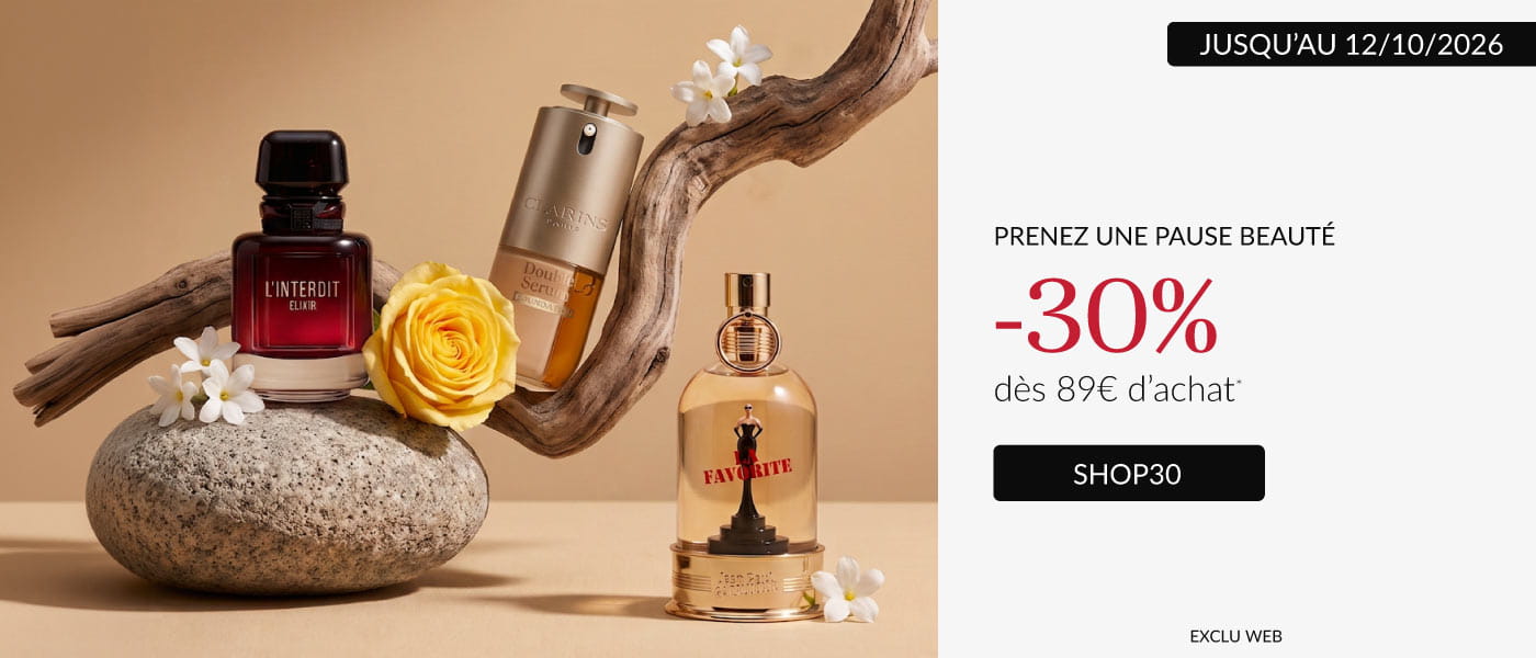 -30% d&egrave;s 89&euro; d'achat avec le code SHOP30