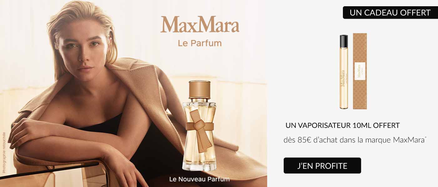 Un vaporisateur de sac Parfums 10ml offert d&egrave;s 85&euro; d&rsquo;achat dans la marque Max Mara.