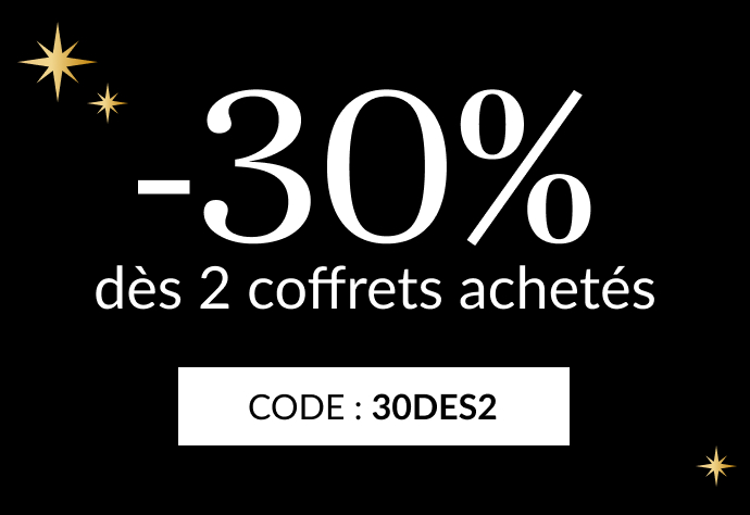 -30% dès 2 coffrets achetés